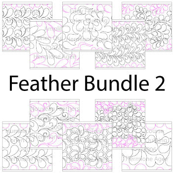 Feather Pattern Bundle 2 (Digital)