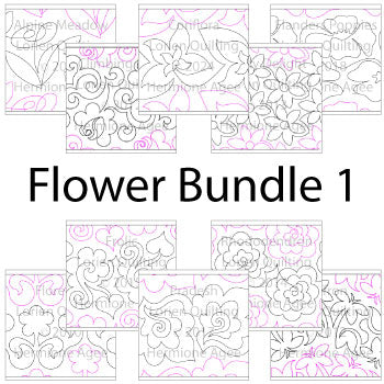 Flower Pattern Bundle 1 (Digital)