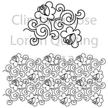 Climbing Rose – Lorien Quilting